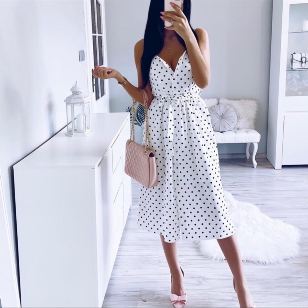 Brand New Polka Dot Dress
